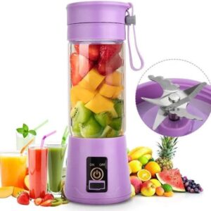 Mini USB Rechargeable Portable Electric Fruit Juicer – Smoothie Maker & Blender Machine