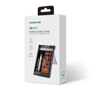 Ugreen CM372-80459 38-in-1 Aluminum Alloy Precision Screwdriver Set – Magnetic Handle & Extension Rod